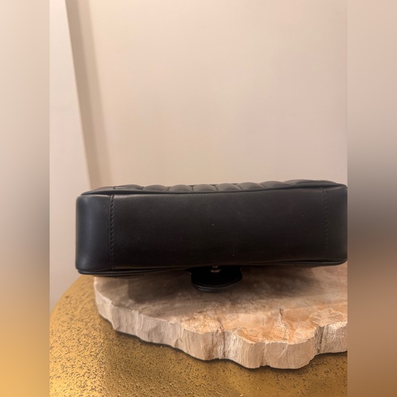 Gucci GG Marmont Matelassé Black Leather Shoulder Bag – w orig Dust Bag box etc - Picture 7 of 16